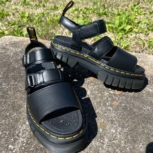 Dr. Martens 3-Strap Platform Sandals